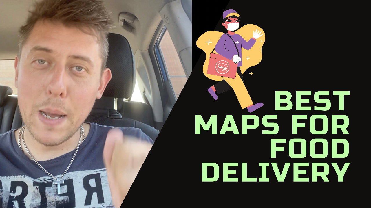 What is the best navigation maps app for food delivery?