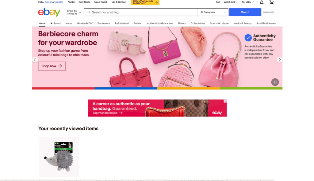 ebay.com
ebay
ebay.co.uk