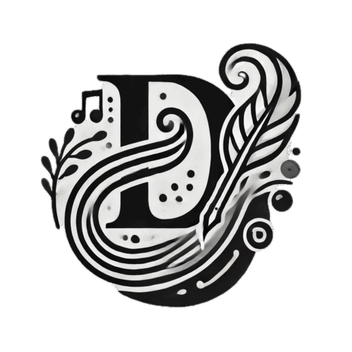 Cropped dall·e 2025 04 13 19.00.30 a sleek and moderately detailed personal brand logo featuring the initials du. the design should creatively merge the letters d and u in a way that background removed.png