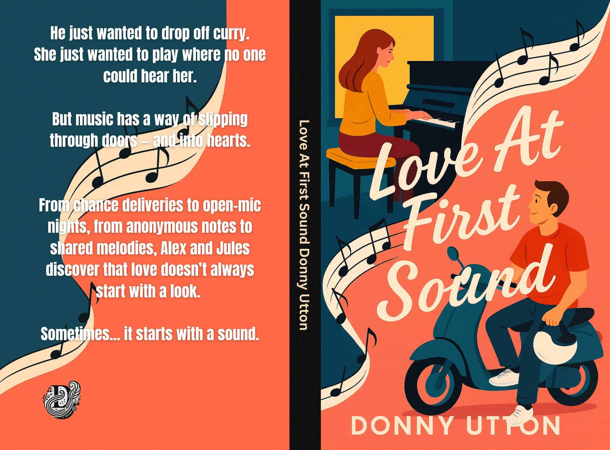 Love at first sound 6x9 book cover
